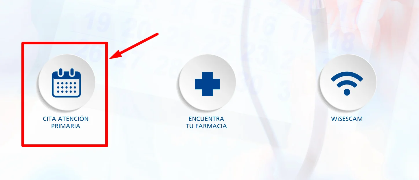 Cita Atencion Primaria del SESCAM
